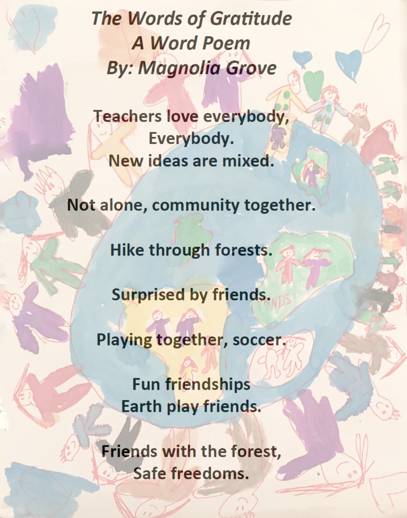 The Words of Gratitude - Magnolia - 2015