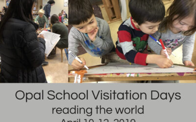 Opal School Visitation Days 2019: Reading the World